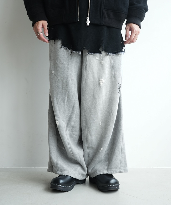 NEEDLES(ニードルズ)Deconstructed H.D. Sweat Pant デコンストラク
