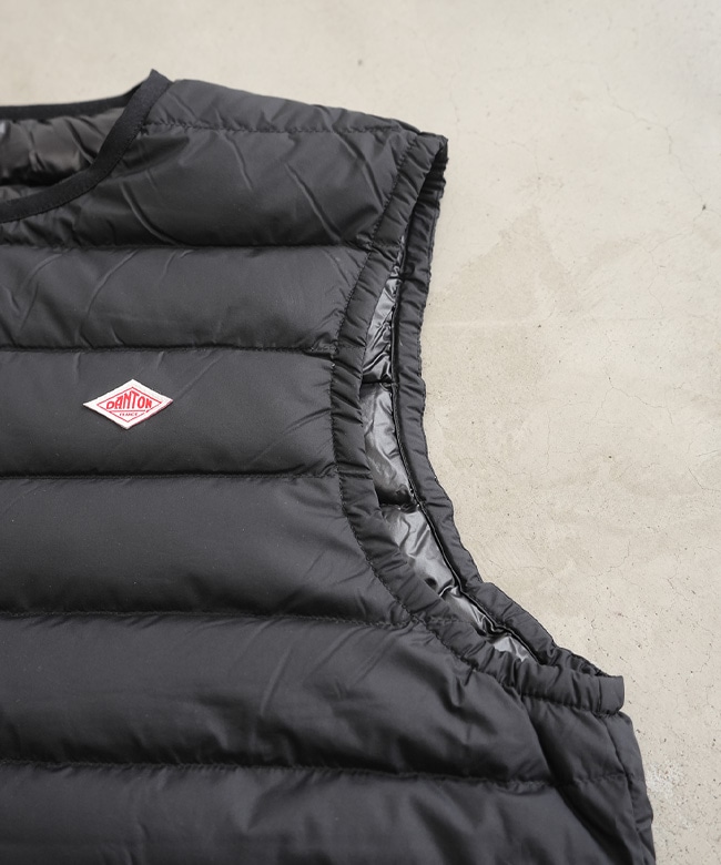◇[DT-A0026RRT]DANTON(ダントン) INNNER DOWN CREWNECK VEST インナー