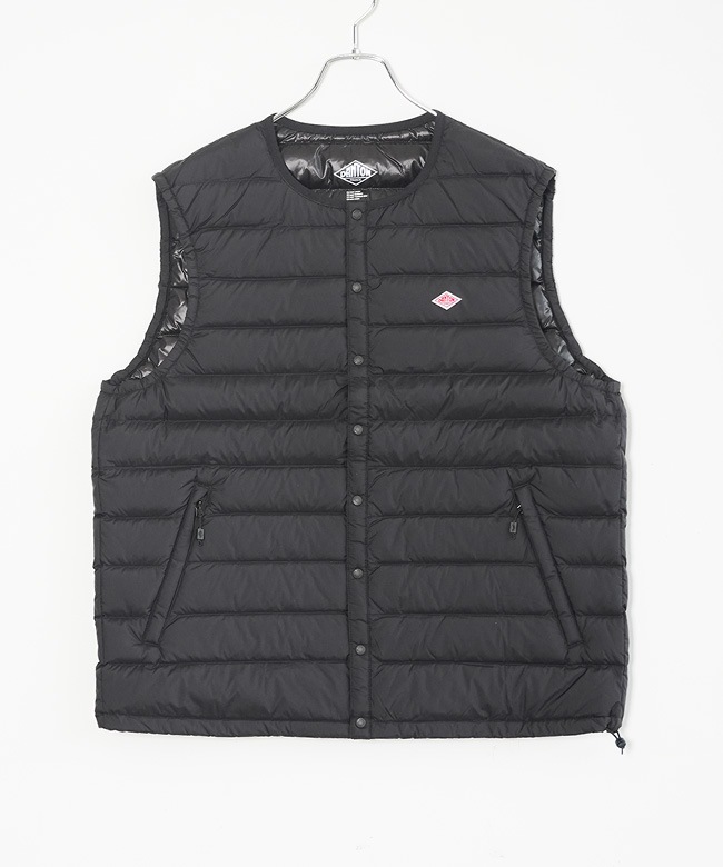 ◇[DT-A0026RRT]DANTON(ダントン) INNNER DOWN CREWNECK VEST