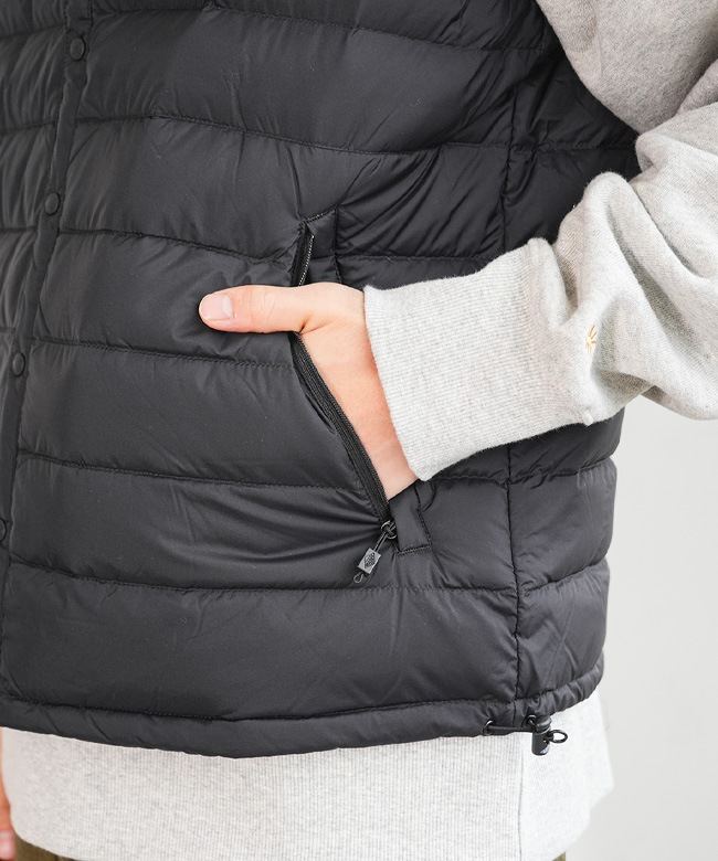 ◇[DT-A0026RRT]DANTON(ダントン) INNNER DOWN CREWNECK VEST インナー