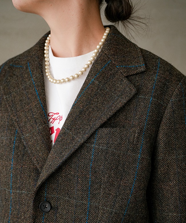 25AMSJK03]THE SHINZONE(ザ シンゾーン) WOOL SINGLE BREASTED JACKET