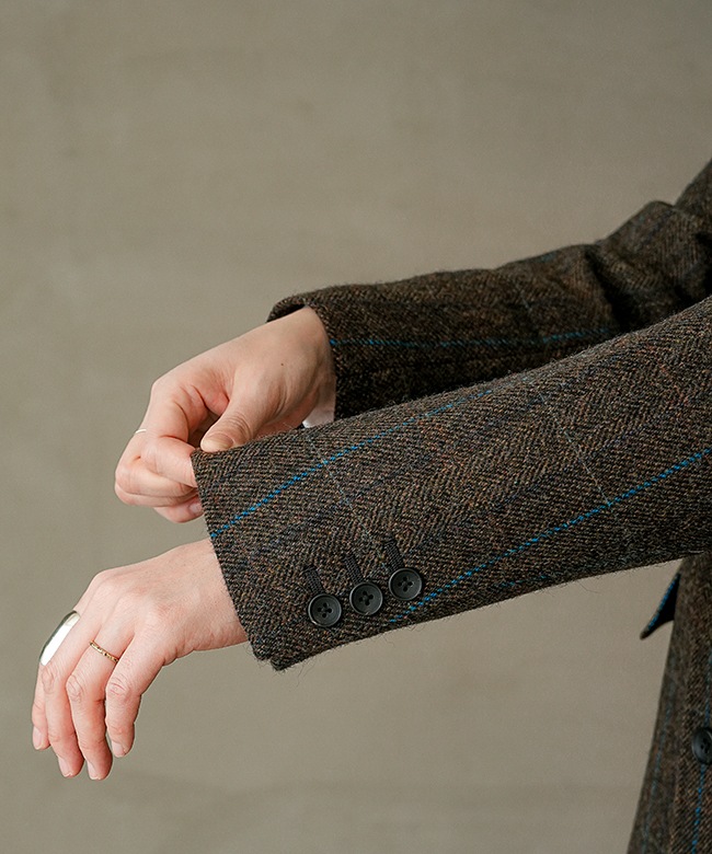 25AMSJK03]THE SHINZONE(ザ シンゾーン) WOOL SINGLE BREASTED JACKET