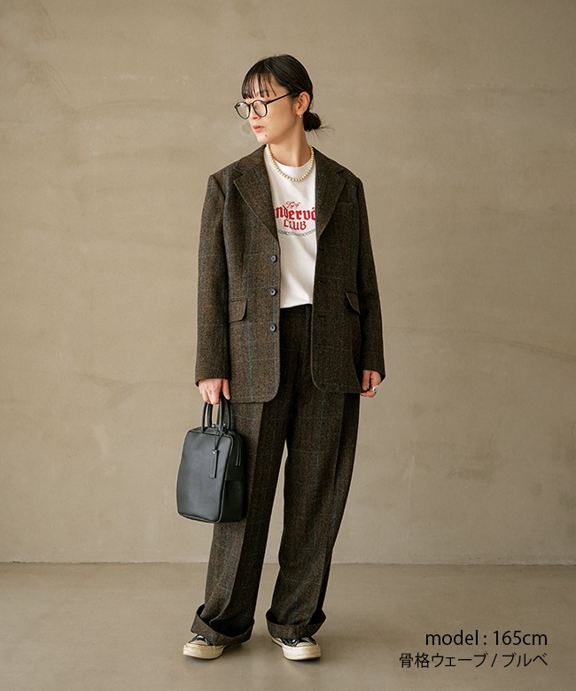 25AMSJK03]THE SHINZONE(ザ シンゾーン) WOOL SINGLE BREASTED JACKET