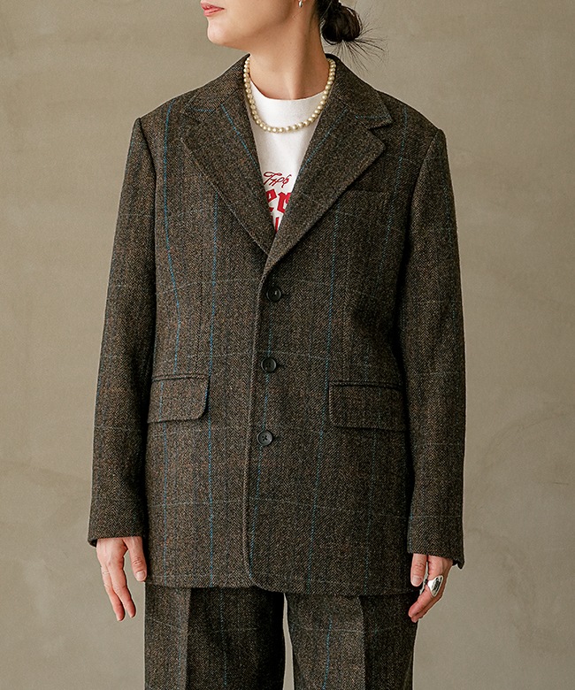 25AMSJK03]THE SHINZONE(ザ シンゾーン) WOOL SINGLE BREASTED JACKET