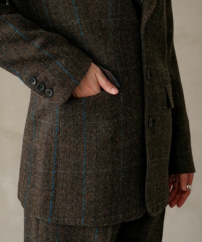 25AMSJK03]THE SHINZONE(ザ シンゾーン) WOOL SINGLE BREASTED JACKET