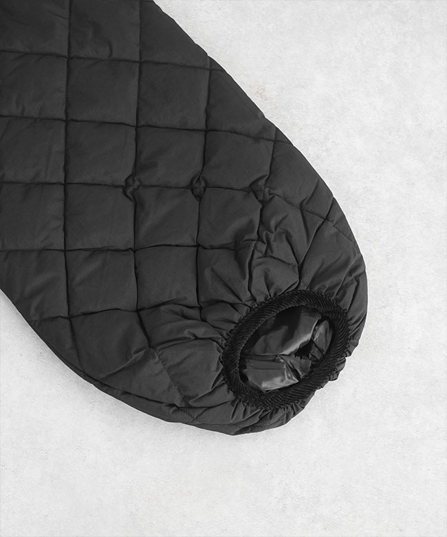 Gymphlex(ジムフレックス) QUILT DOWN PUFF SLEEVE MIDDLE COAT キルト 