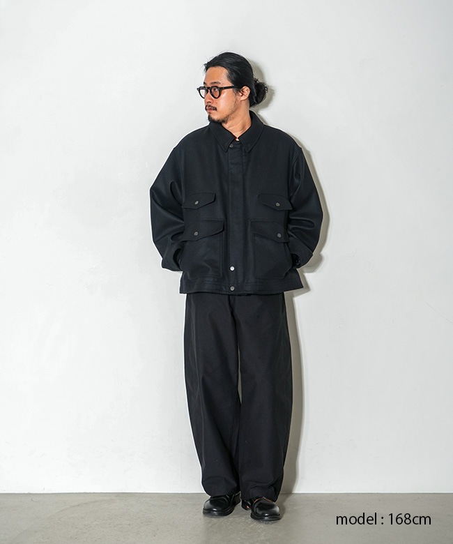 Plantation ペーパーライトYOORYUU 黒　ジャケット Plantation ペーパーライトYOORYUU 黒 ジャケット