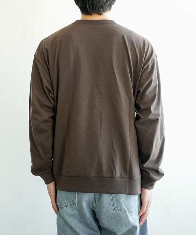 ◇DANTON(ダントン) プレーンロングスリーブTシャツ/無地/メンズ