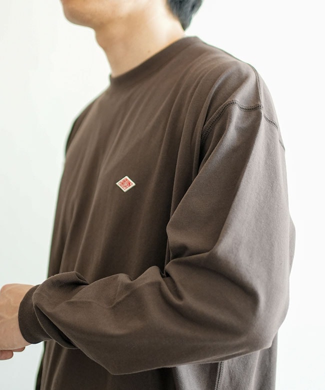 ◇DANTON(ダントン) プレーンロングスリーブTシャツ/無地/メンズ
