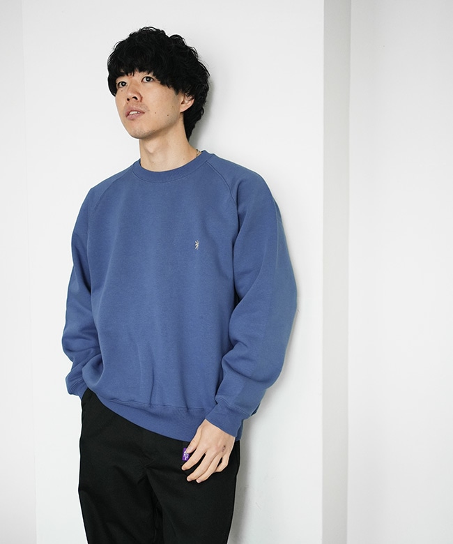 GY-C0292TCF]Gymphlex(ジムフレックス) SWING SLEEVE CREW NECK P.O.