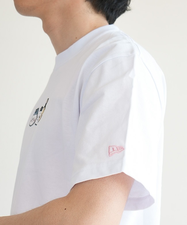 付属ステッカーあり】NEW ERA(ニューエラ) SS CT TEE CHIIKAWA WHI
