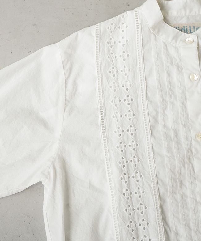 SALE 30%OFF】Midi Umi(ミディウミ)レースジャケットシャツ 【メール便