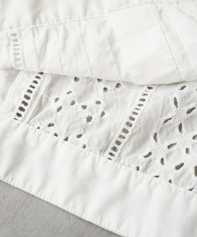 SALE 30%OFF】Midi Umi(ミディウミ)レースジャケットシャツ 【メール便