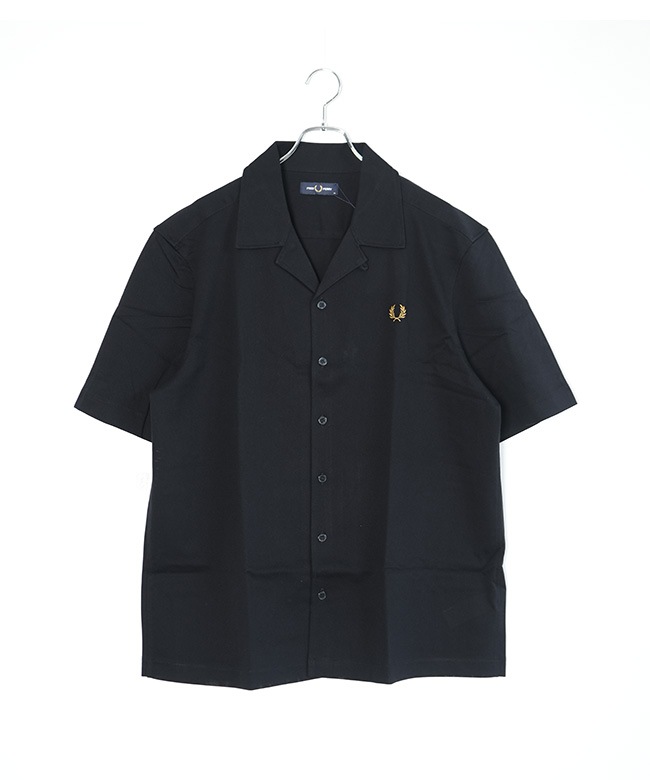 FRED PERRY(フレッドペリー) Compress Mesh Revere Collar Shirt コン