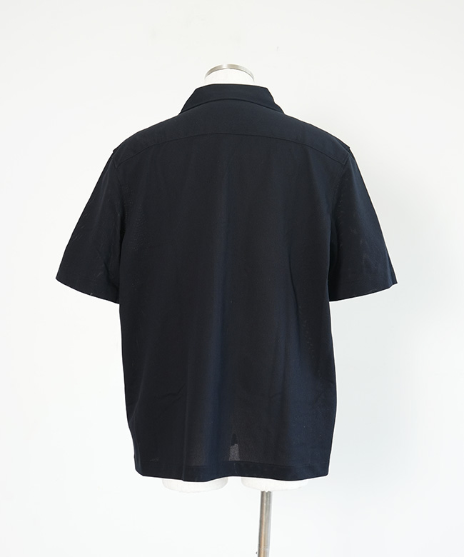 FRED PERRY(フレッドペリー) Compress Mesh Revere Collar Shirt コン