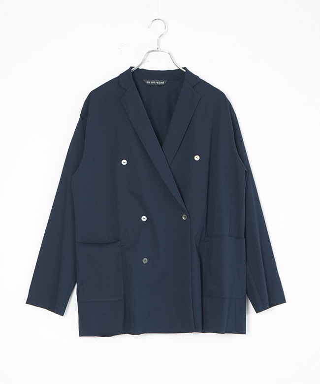 mizuiro ind(ミズイロインド)cut double breasted C/D カットダブル 