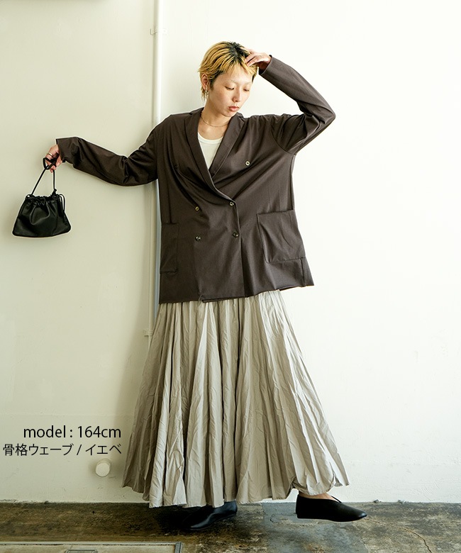 mizuiro ind(ミズイロインド)cut double breasted C/D カットダブル