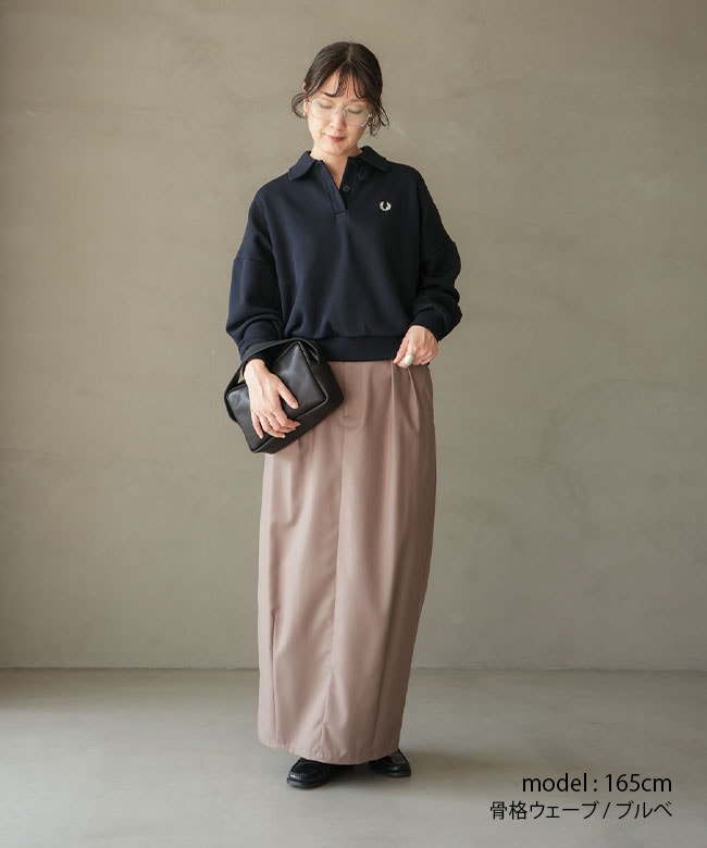 FRED PERRY(フレッドペリー) Brushed Back Sweatshirt Polo ブラッシュ