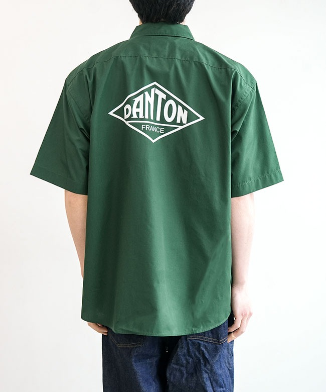 DANTONの半袖プルオーバーワークシャツ 楽天市場】DANTON ダントン リネン プルオーバーワークシャツ JD-3565