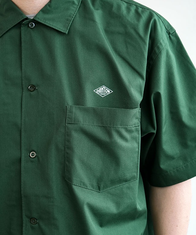◇DANTON(ダントン) WORK SHIRT S/S ショートスリーブ ワークシャツ