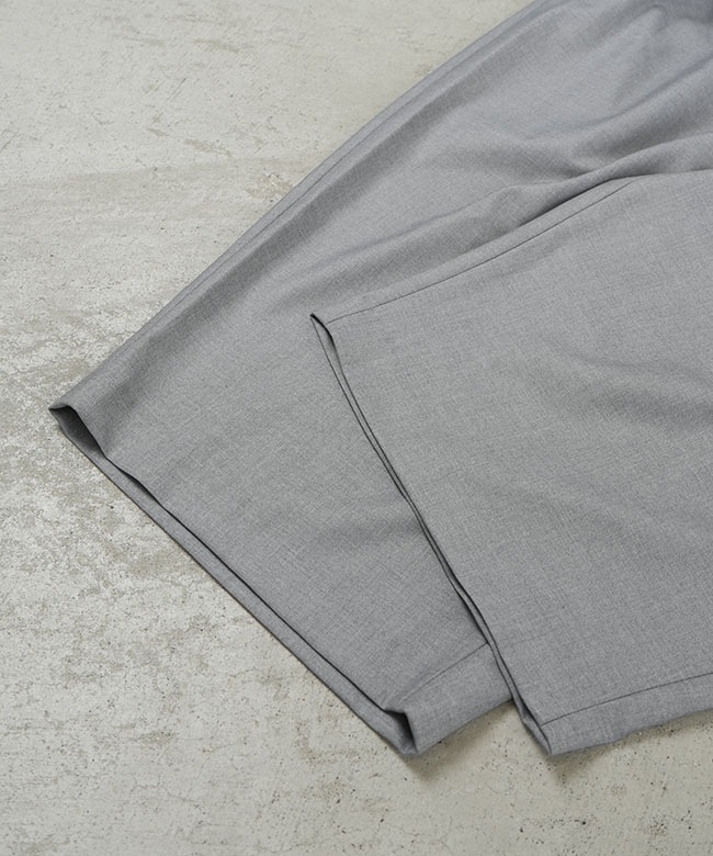 ◇[2-260051]mizuiro ind(ミズイロインド) wide tuck PT ワイド