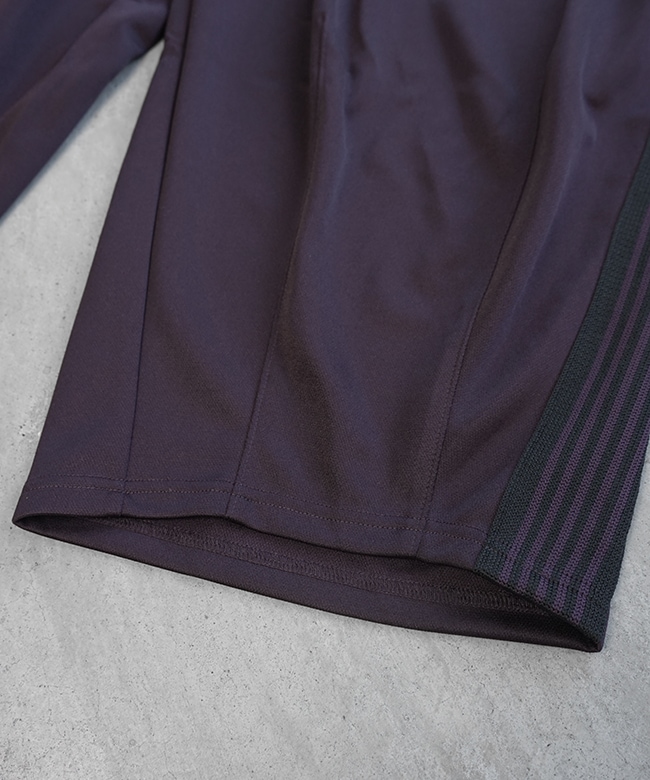Needles ヒザデルパンツ　ダークパープル　PU277 ニードルズ NEEDLES ヒザデル トラック パンツ ジャージ 24AW