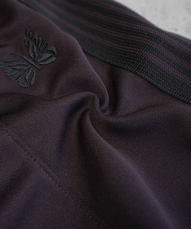 Needles ヒザデルパンツ　ダークパープル　PU277 ニードルズ NEEDLES ヒザデル トラック パンツ ジャージ 24AW