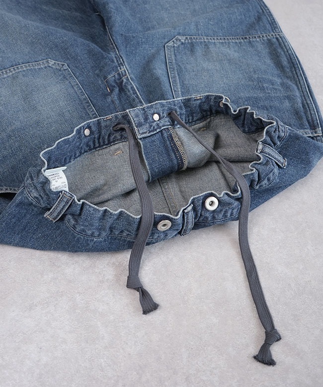 Johnbull ジョンブル　サスペンダーデニムパンツ　アパルトモンドゥーズィ Johnbull サスペンダージーンズ ジョンブル デニム レディース