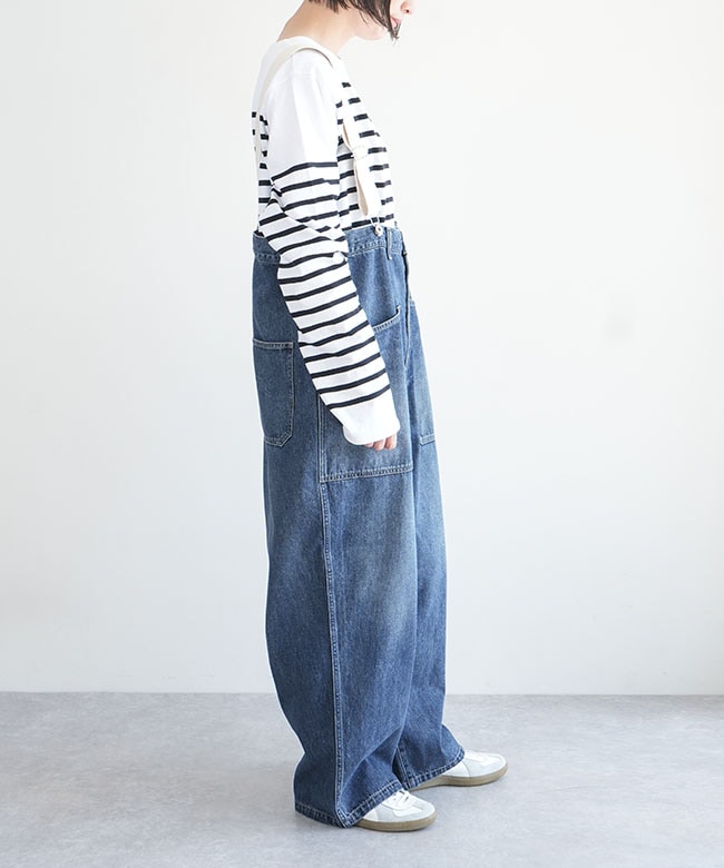 JOHNBULL FRAMeWORK デニムオーバーサスペンダーパンツ FRAMeWORK】JOHNBULL デニムオーバーサスペンダーパンツ(新品