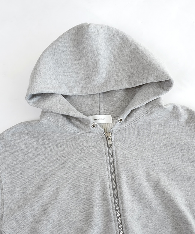 ◇[SMA-FW-VINZIPPK]SOLAMONAT(ソラモナ) ふわりと裏毛ヴィンテージ