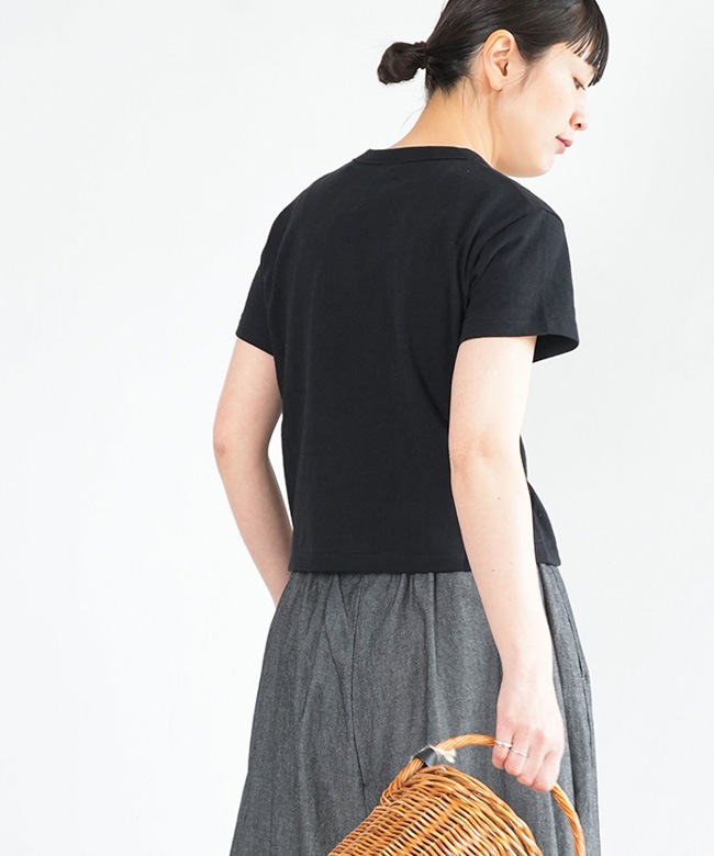 ウサト　usato　手織り　インディゴ染め　コットン　ハイネック　プルオーバー ウサト usato 手織り インディゴ染め コットン ハイネック プルオーバー