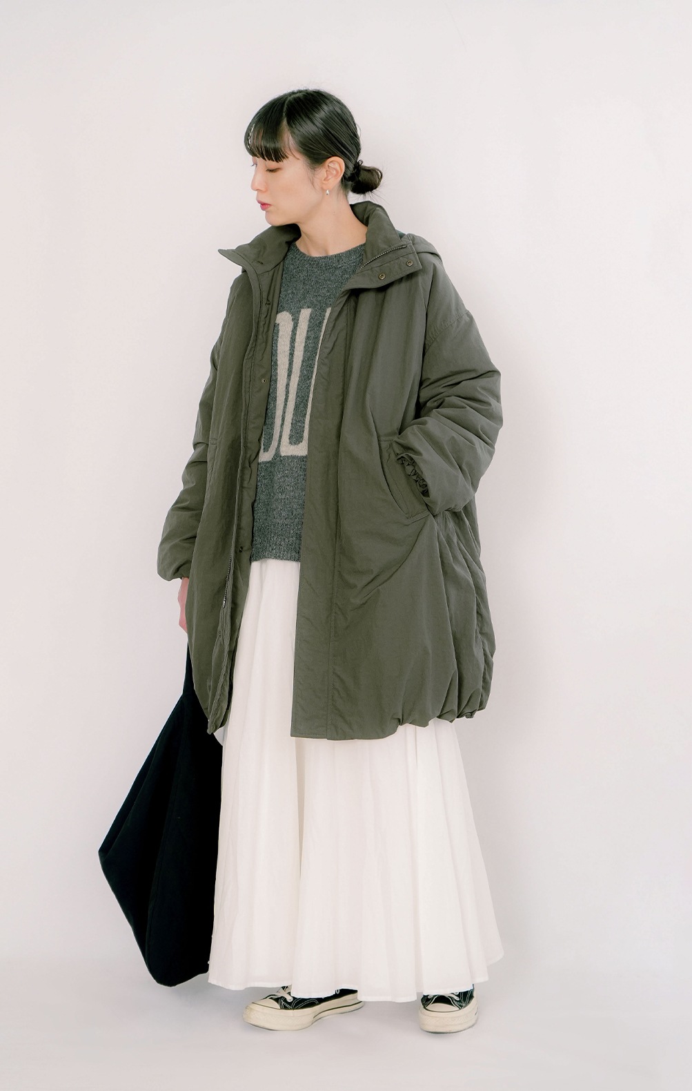 ◇[poche-down-coatfd]solamonat poche(ソラモナポッシェ) フーデッド