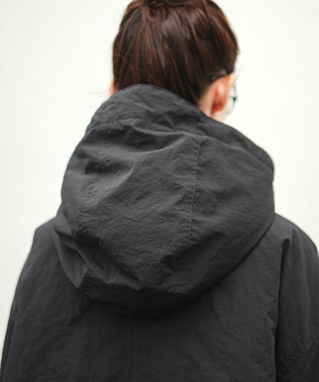 ◇[poche-down-coatfd]solamonat poche(ソラモナポッシェ) フーデッド