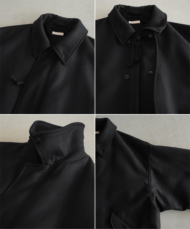 ULTERIOR(アルテリア)Super Fine Light Melton B/C Field Coat