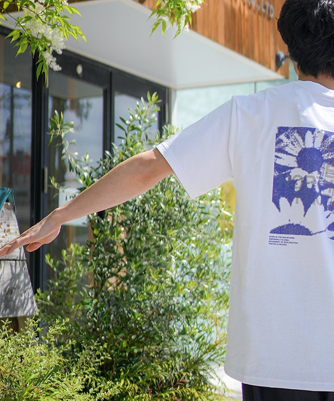 ◇THE NORTH FACE(ザ・ノース・フェイス) S/S ES Flower Box Logo Tee
