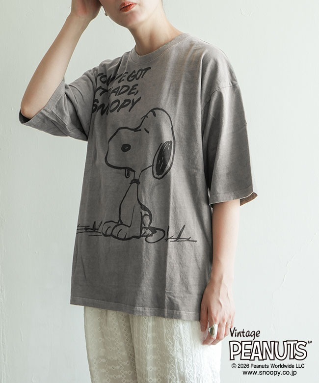 JOHNBULL(ジョンブル)PEANUTS SNOOPY Tシャツ ピーナッツ スヌーピー