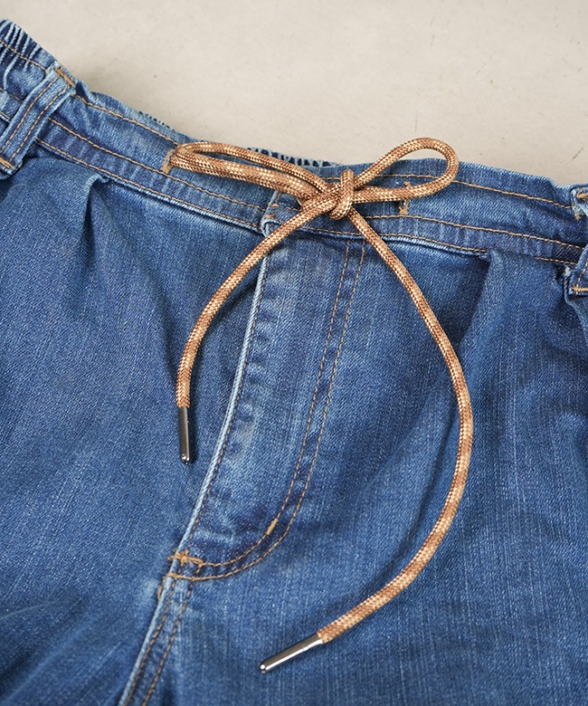 G421745]gym master(ジムマスター) 10oz ストレッチデニム ツータック