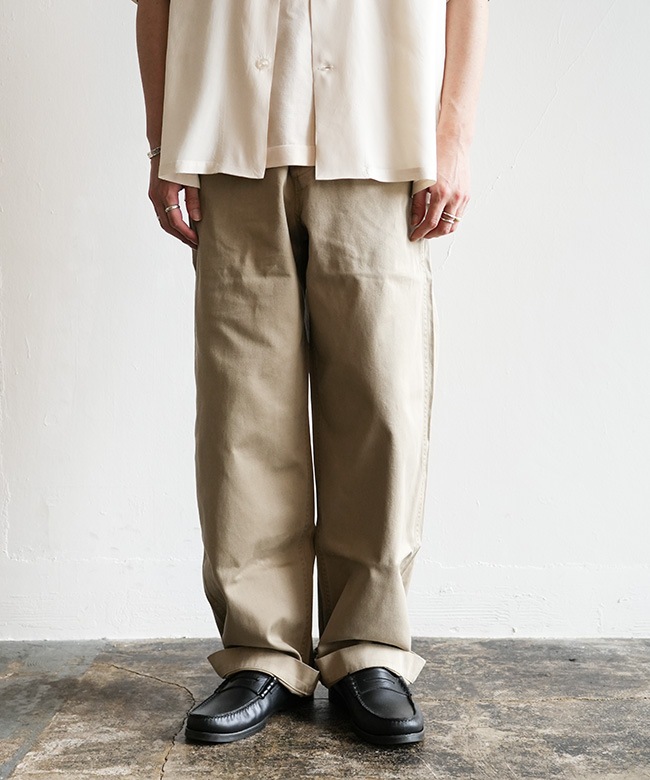 LA5286 新品タグ付き グッチ スラックス チノパン ベージュ 42 GUCCI（グッチ）その他 ベージュ サイズ:50(XL位) メンズ