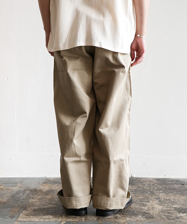 gold(ゴールド) SELVEDGE WEAPON WIDE TROUSERS セルビッジウエポン