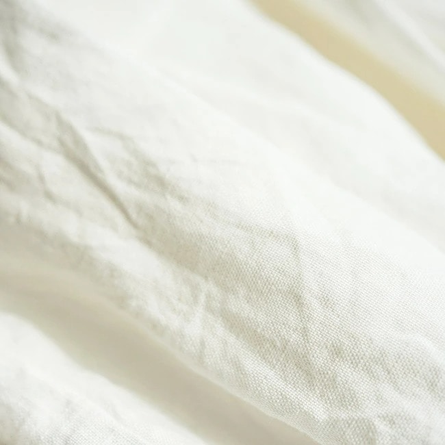 ◇【訳あり/5%OFF】 ina(イナ) リネンウエスト紐タック ロングスカート
