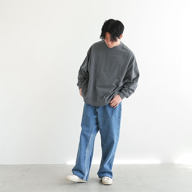 SALE 50%OFF】EVCON(エビコン)別注カラー PIGMENT WIDE T-SHIRT/メンズ