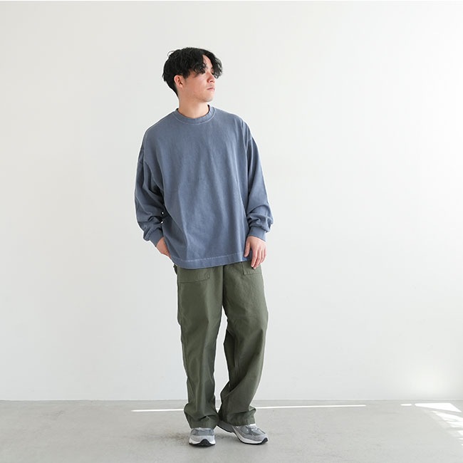 SALE 50%OFF】EVCON(エビコン)別注カラー PIGMENT WIDE T-SHIRT/メンズ