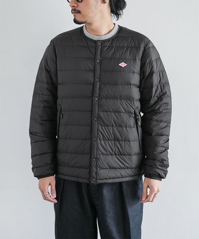 ◇[DT-A0025RRT]【収納袋付き】DANTON(ダントン) INNNER DOWN CREWNECK