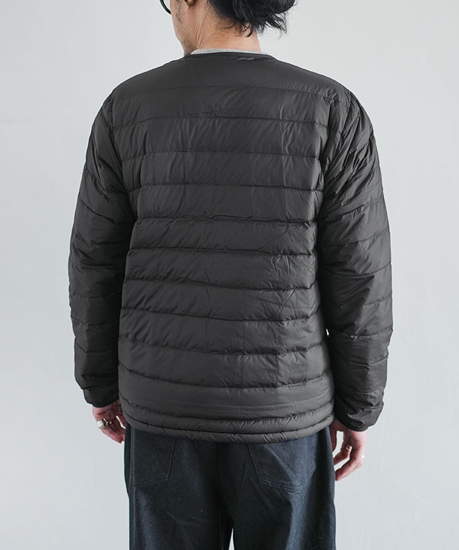 ◇[DT-A0025RRT]【収納袋付き】DANTON(ダントン) INNNER DOWN CREWNECK