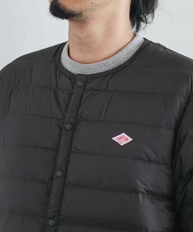◇[DT-A0025RRT]【収納袋付き】DANTON(ダントン) INNNER DOWN CREWNECK