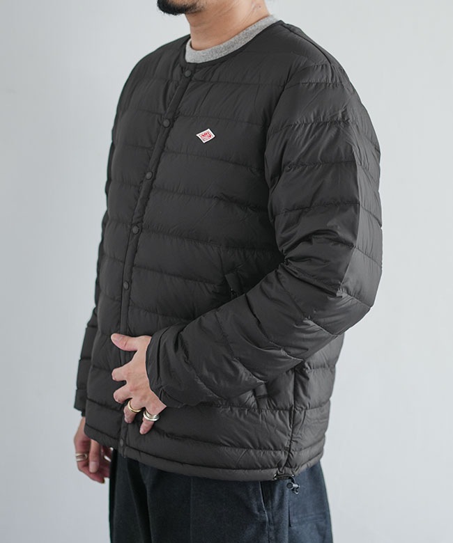 ◇[DT-A0025RRT]【収納袋付き】DANTON(ダントン) INNNER DOWN CREWNECK