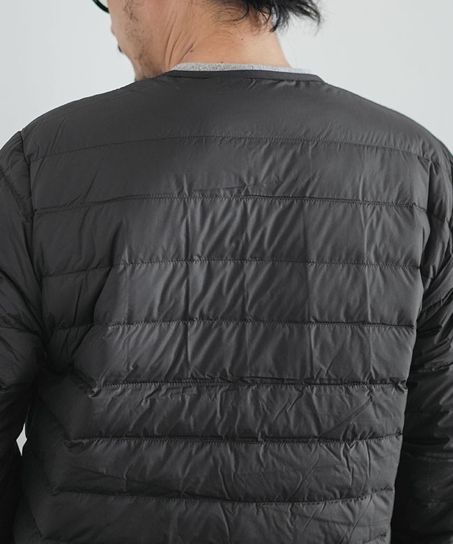 ◇[DT-A0025RRT]【収納袋付き】DANTON(ダントン) INNNER DOWN CREWNECK