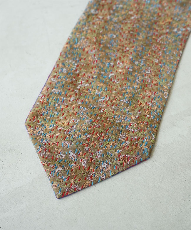 SALE 50%OFF】CHARCOAL(チャコール) BDV Silk Kantha Ascot アスコット