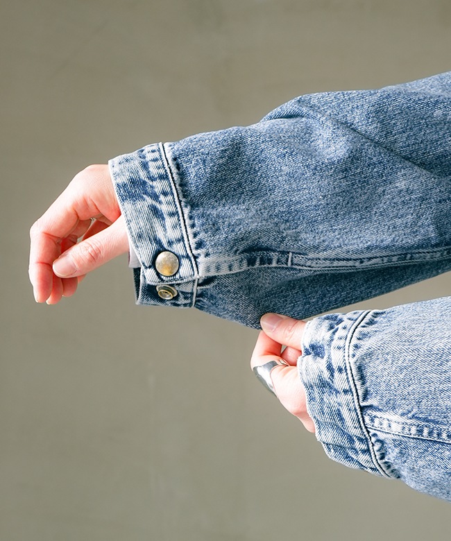 SALE 50%OFF】tsuzuli(ツヅリ) COVERALLS JACKET INDIGO DENIM(ACID