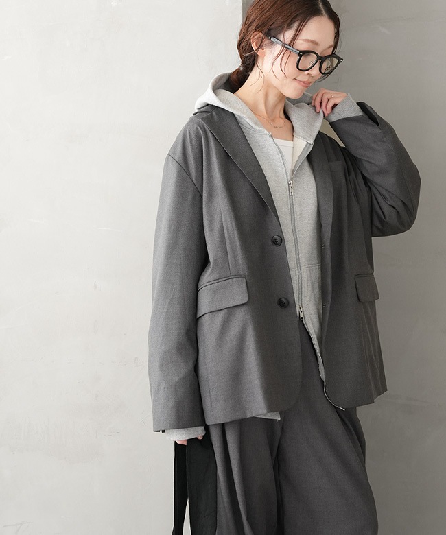 ◇[SMLM-TJK]SOLAMONAT LARME(ソラモナラーム) テーラードジャケット